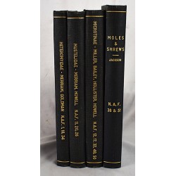 North American Faunt. 4 Volumes containing 13 issues